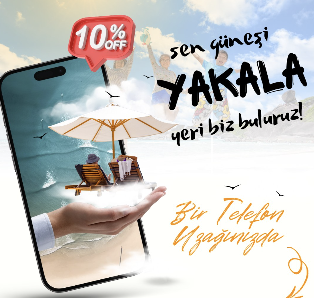 Tüm Kullanıcılara Özel, ilk rezervasyona %10 İndirim!
